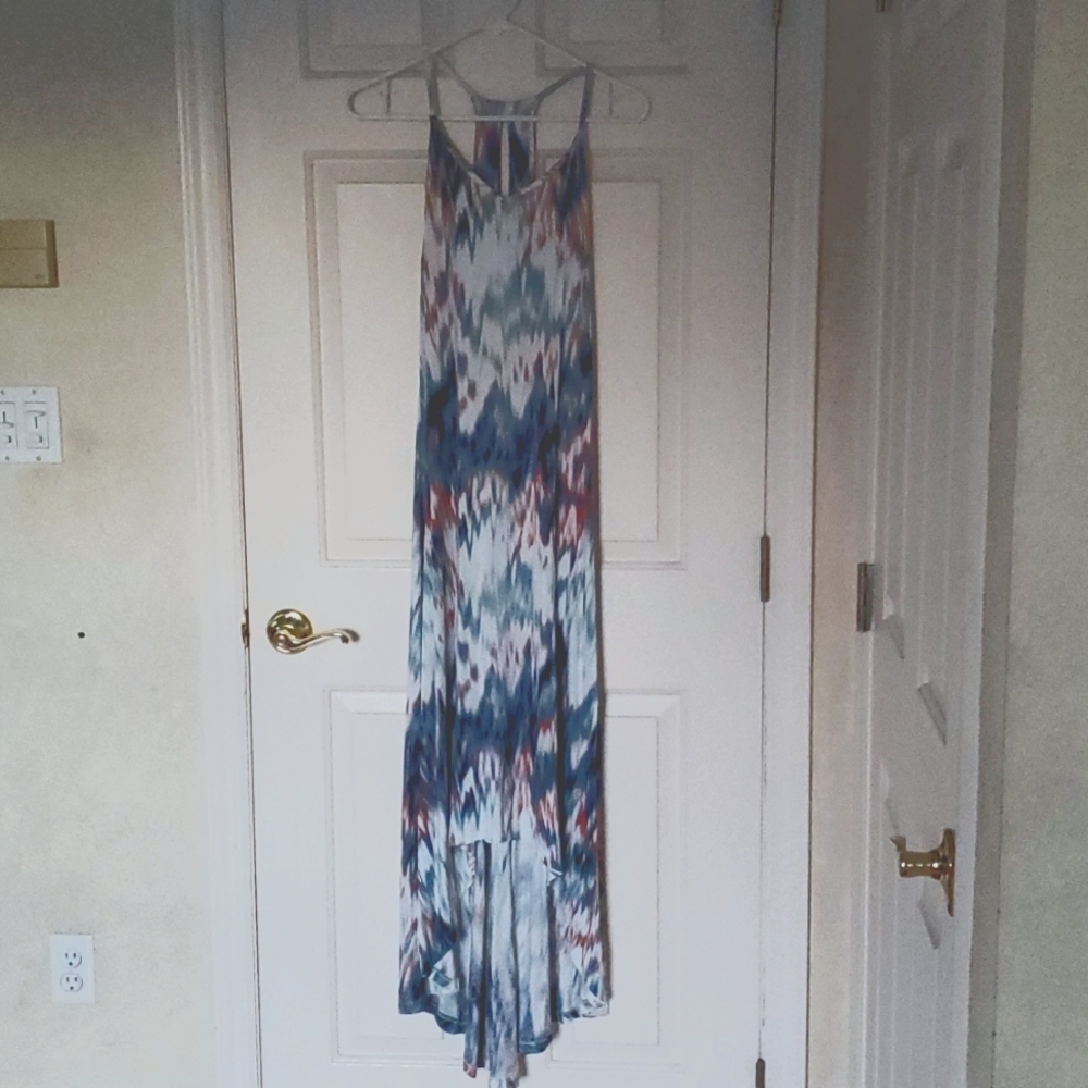💐Cynthia Rowley High-Low Maxi Dress